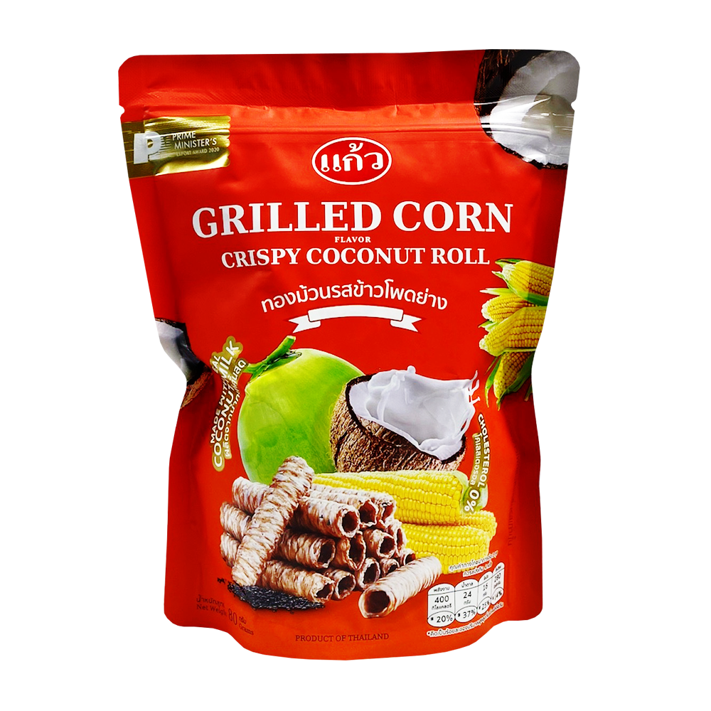 15.ทองม้วนรสข้าวโพด(ร้านแก้ว)