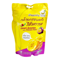 Crispy Banana with Passion Fruit